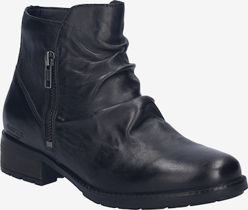 JOSEF SEIBEL Ankle Boots in Black: front