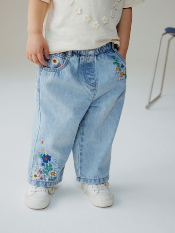 Next Baggy Jeans in Blau: Vorderseite