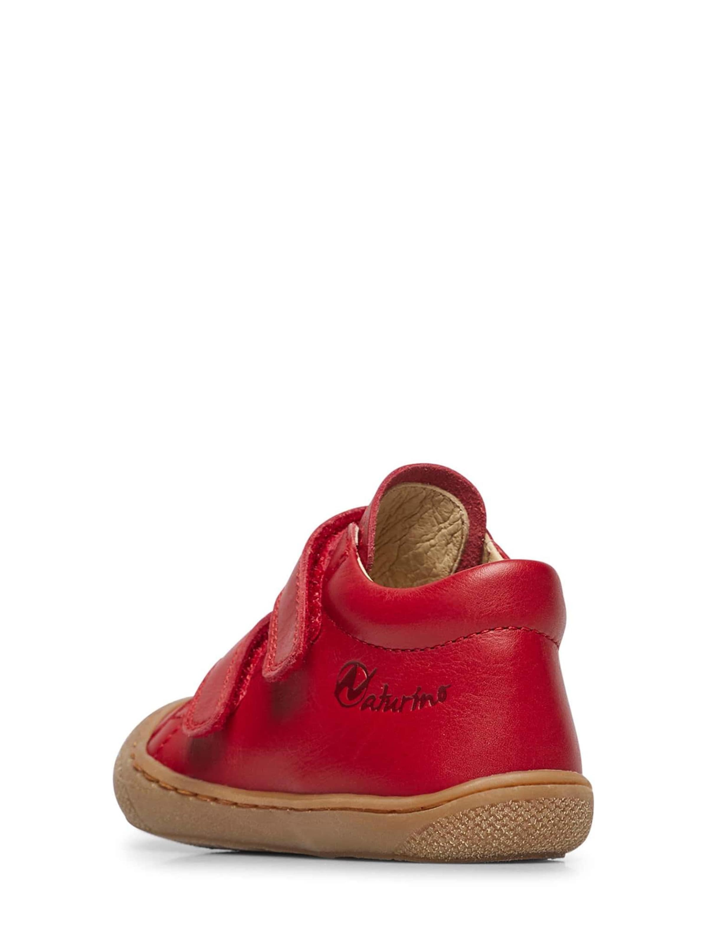 Baskets 'COCOON VL' NATURINO en rouge