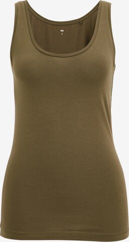 WE Fashion Top in Green: front