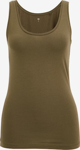 Top di WE Fashion in verde: frontale