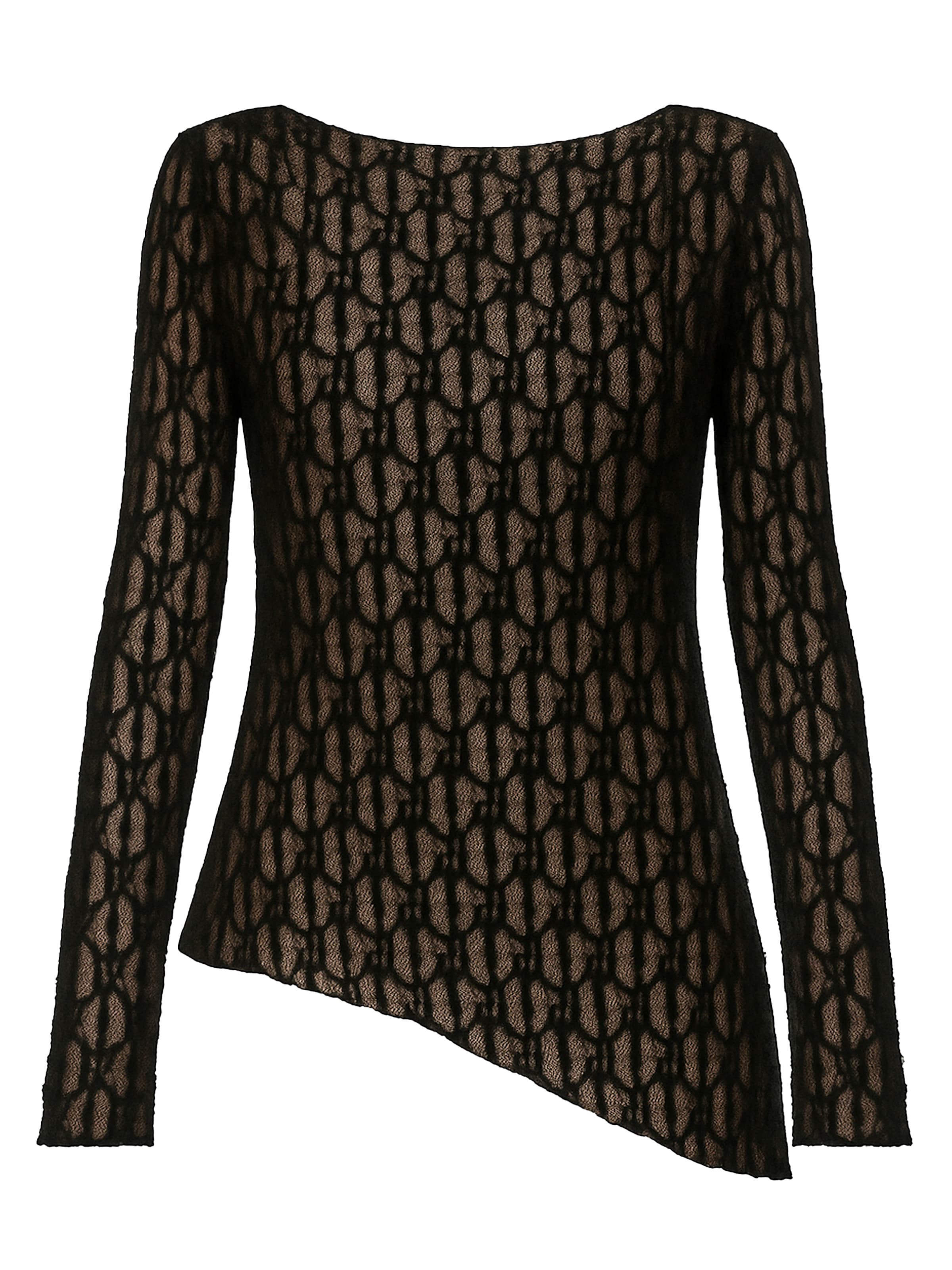 SASSYCLASSY Shirt‌‌‌ in Schwarz: Vorderseite