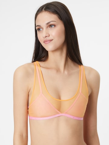 Calvin Klein Underwear Regular Bra 'Pride' in Yellow: front