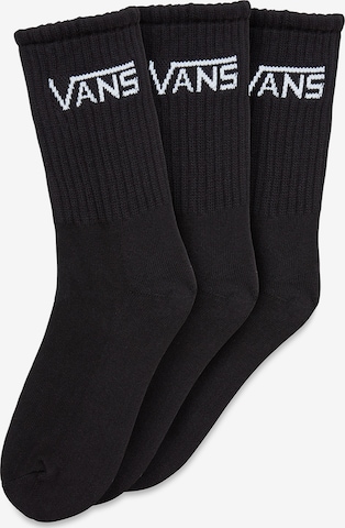 VANS - Calcetines en negro: frente