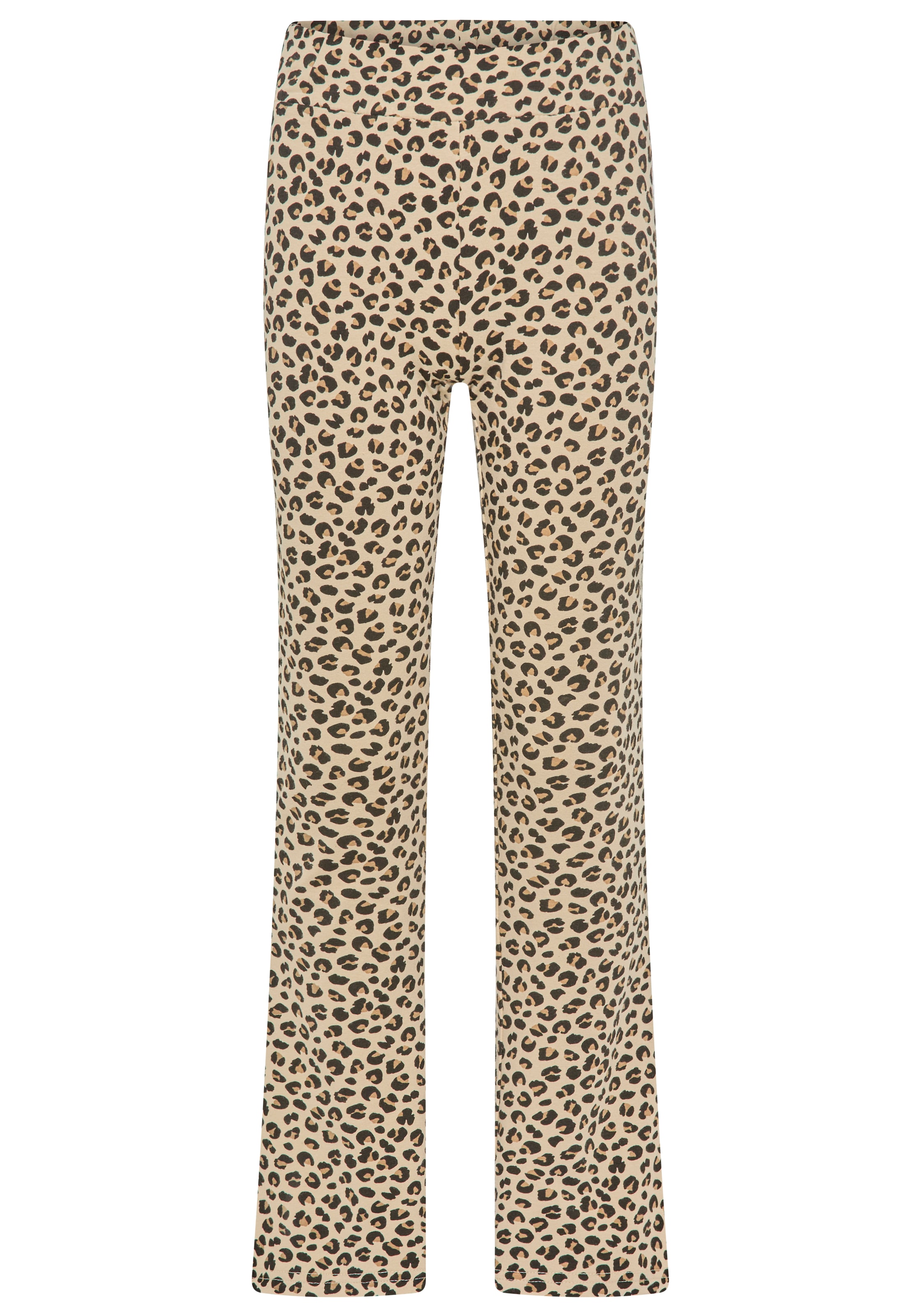Kidsworld Boot cut Leggings in Beige: front