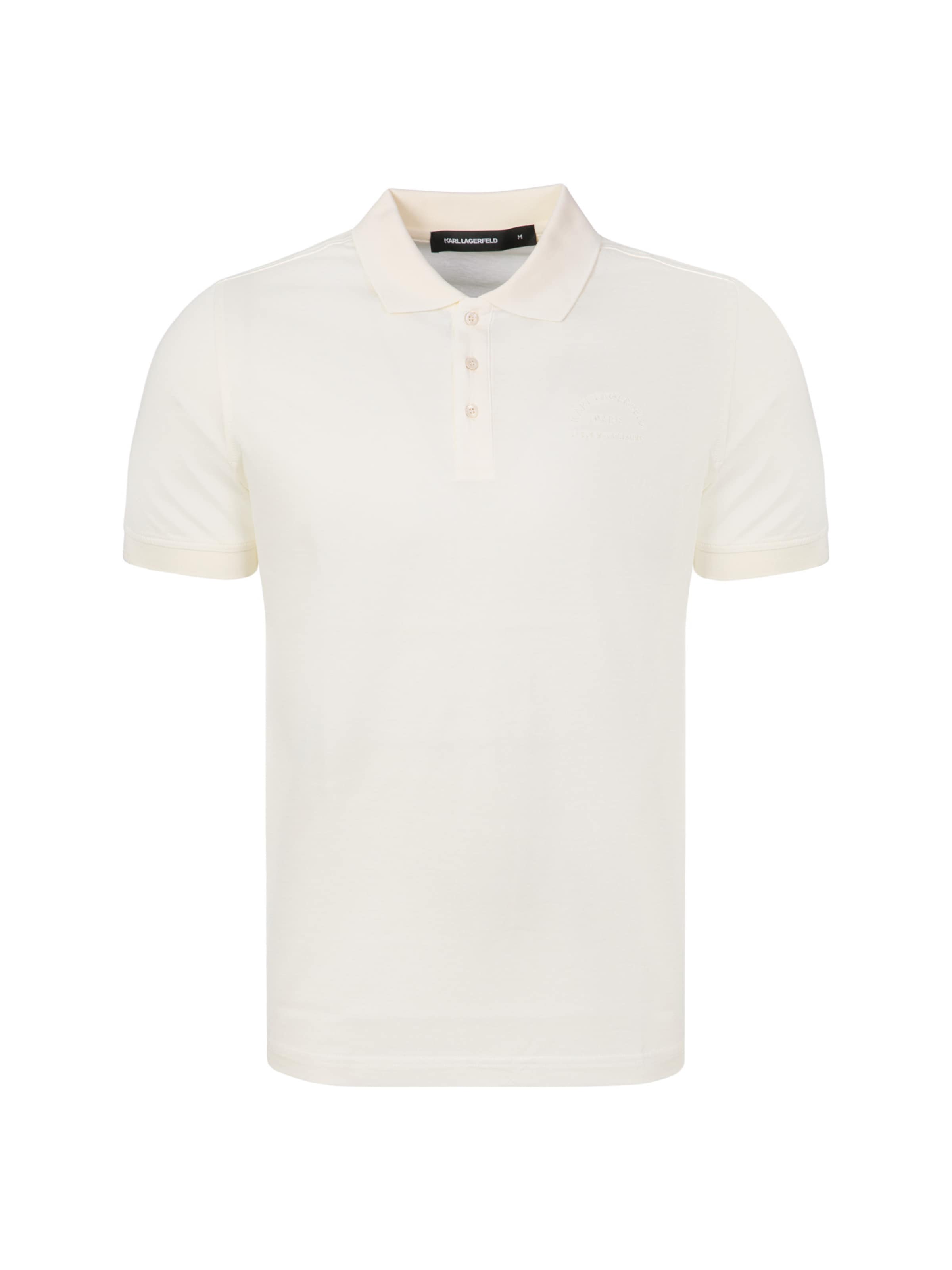 T-Shirt Karl Lagerfeld en beige : devant