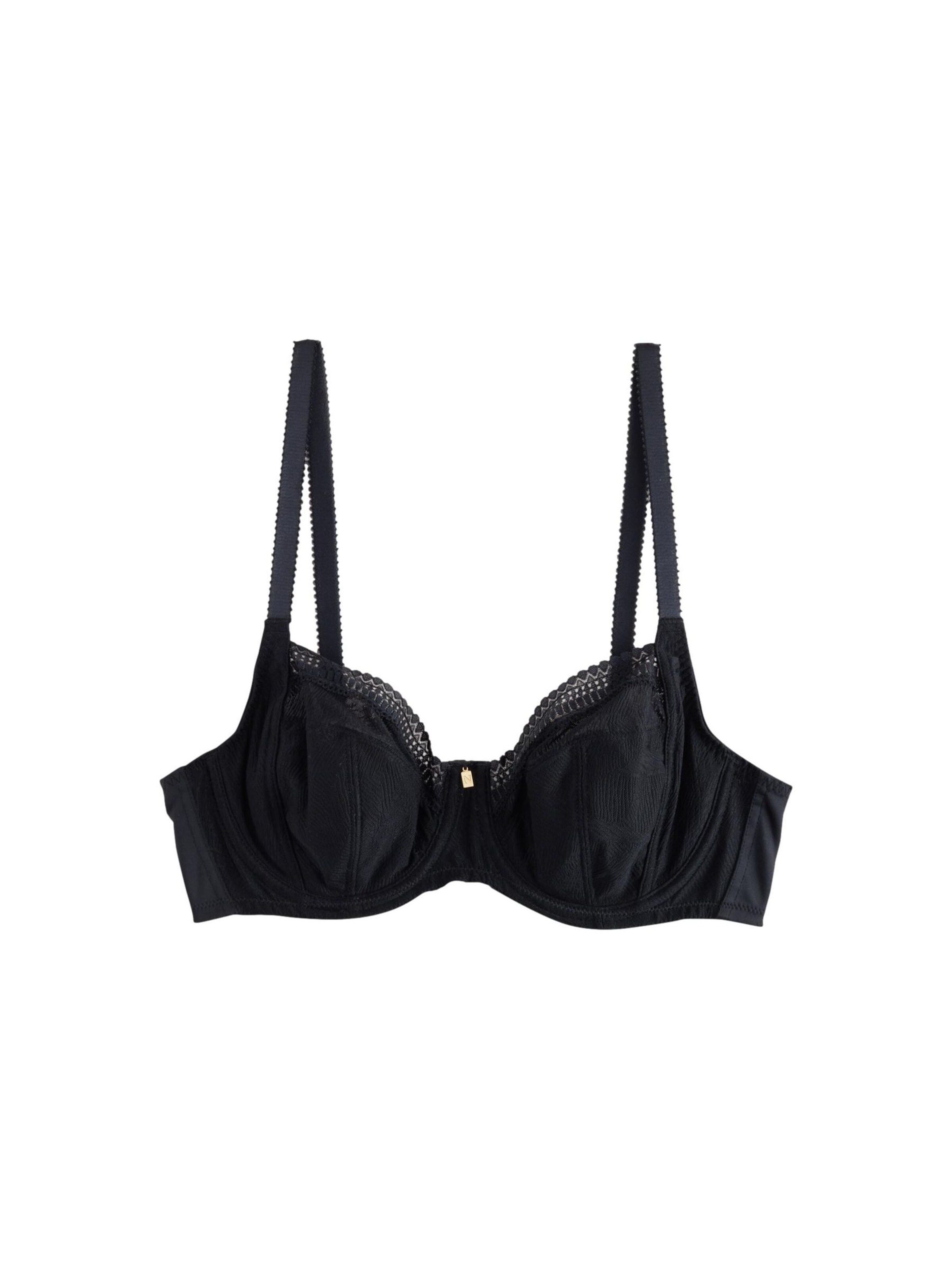 Next Μπαλκονέ Σουτιέν σε μαύρο: μπροστά