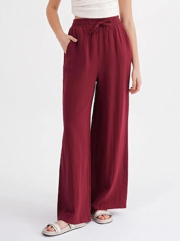 Pantalon MixRay en rouge : devant