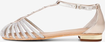 CAFè NOIR Ballerina in Goud: voorkant