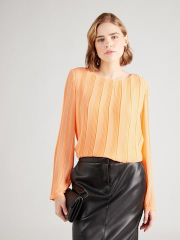 COMMA - Blusa en naranja: frente