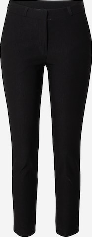 ZABAIONE Slim fit Trousers 'Gianna' in Black: front