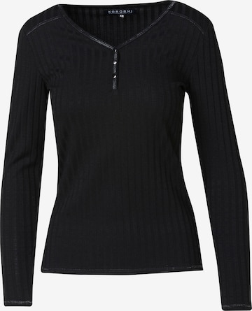 juoda KOROSHI Marškinėliai: priekis