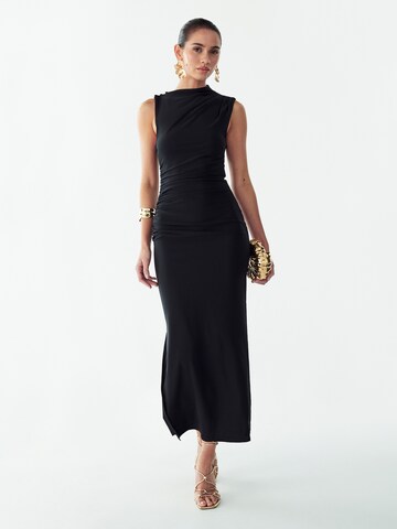 St MRLO - Vestido de noche 'AURORA' en negro