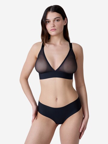 Triangolo Reggiseno 'Pure Mesh Plus' di ETAM in nero: frontale