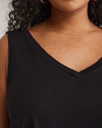 WE Fashion Top in Schwarz