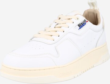 Sneaker bassa 'HARPER' di Blauer.USA in bianco: frontale
