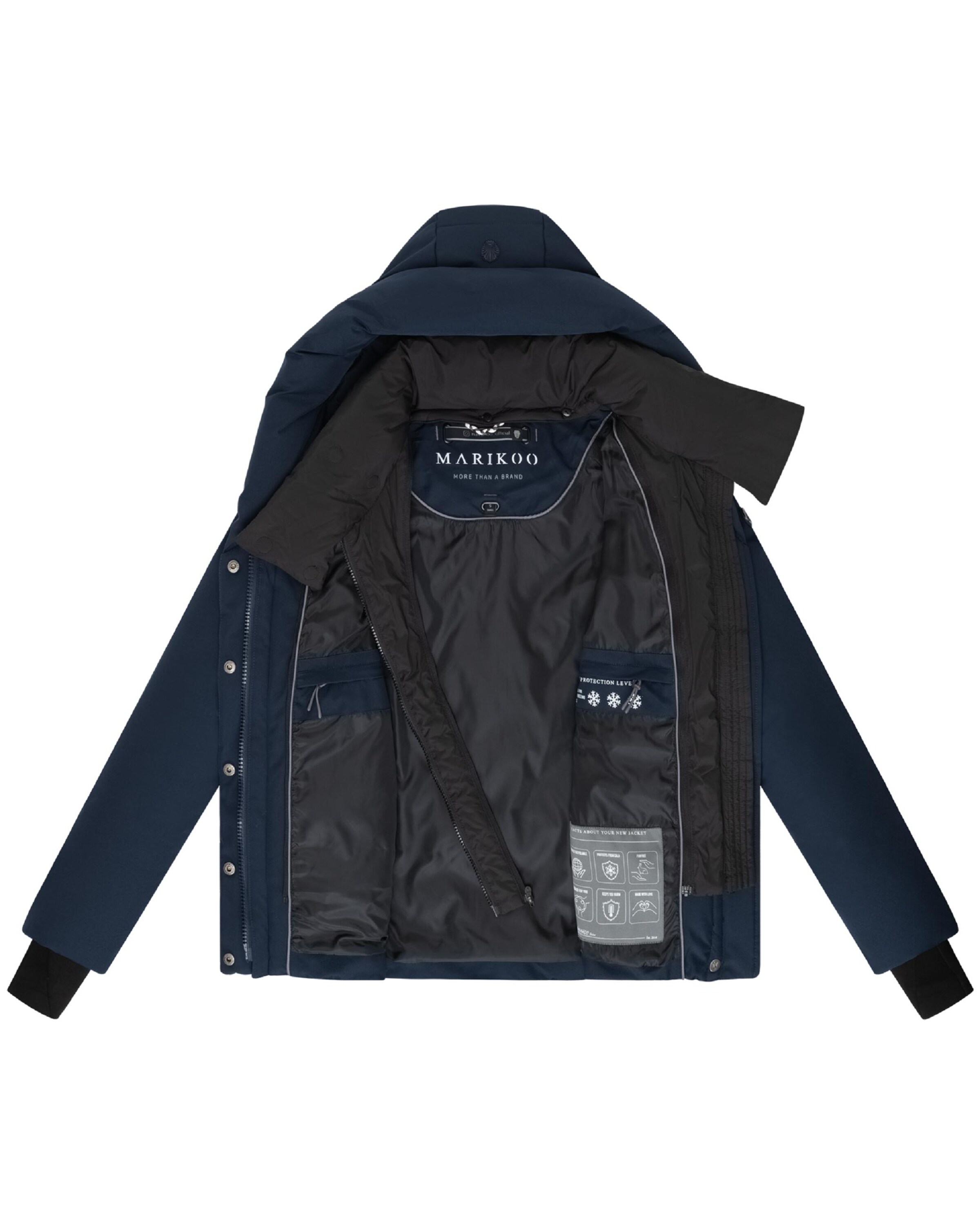 MARIKOO Зимно яке в синьо