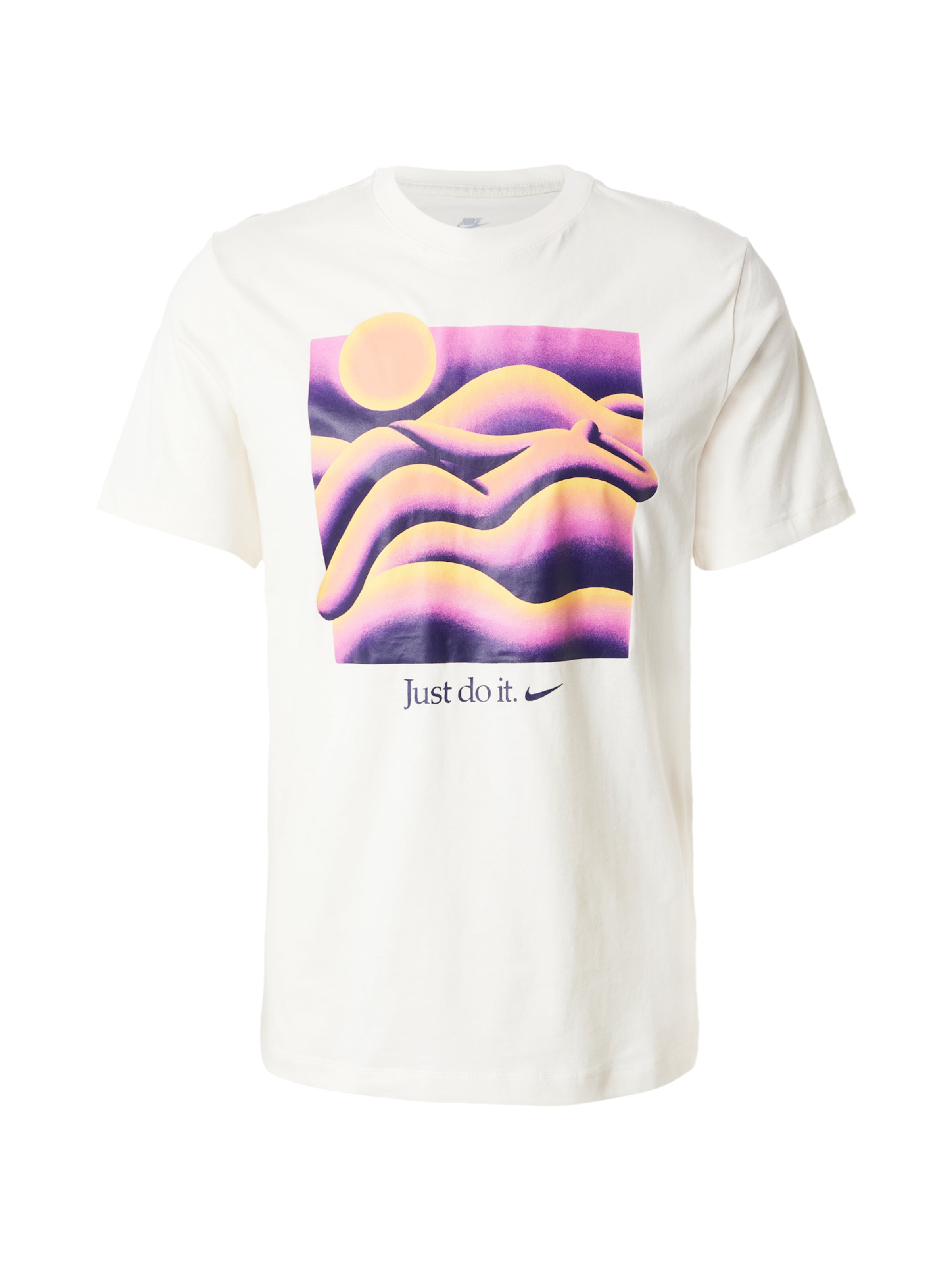 Nike Sportswear Tričko - slonová kost / námořnická modř / svítivě fialová / meruňková, Produkt