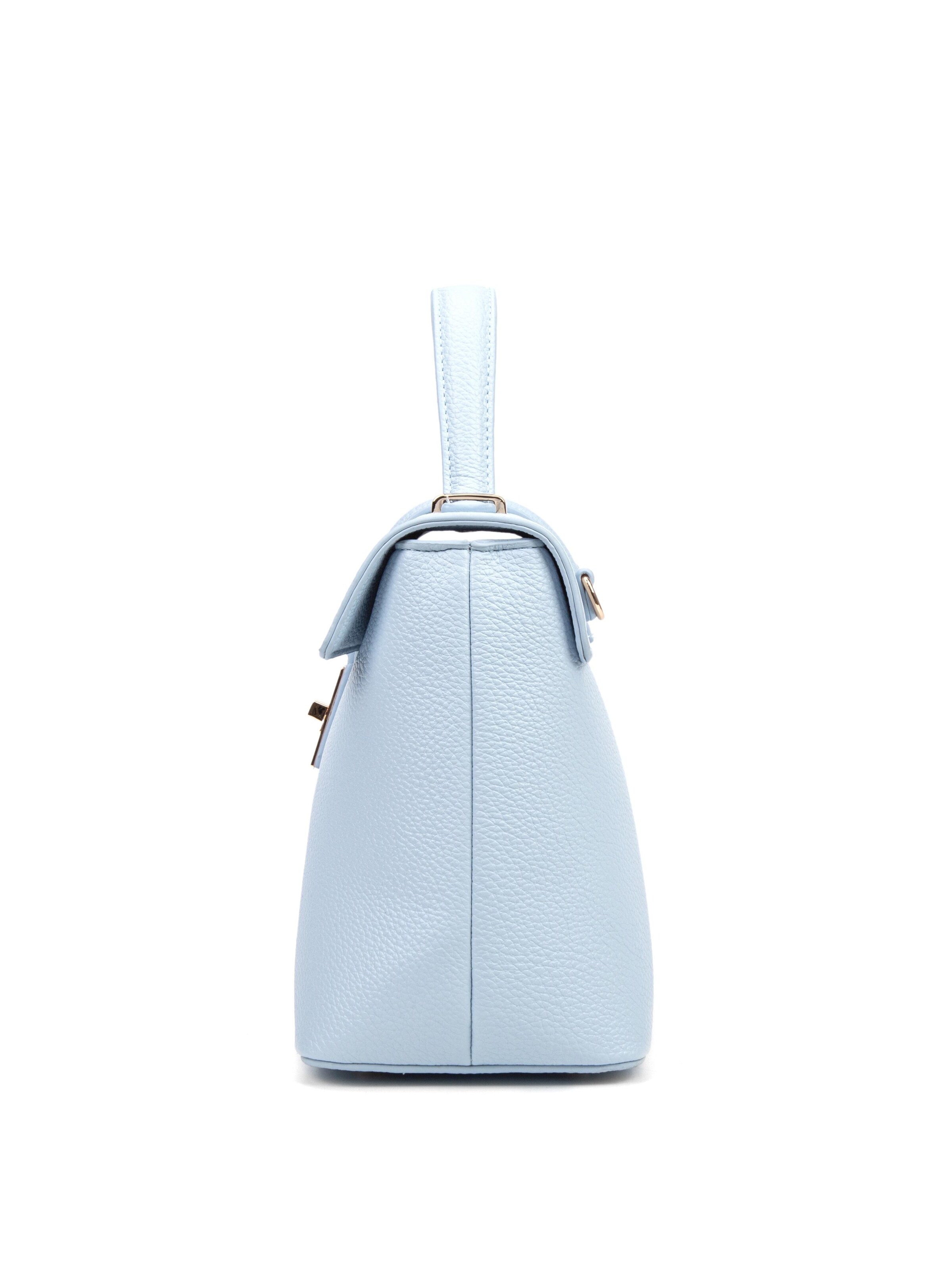 Borsa a mano 'Borsa a Mano Donna Pelle Vegana PU con Girello e Tracolla Rimovibile' di Diana&Co. in blu