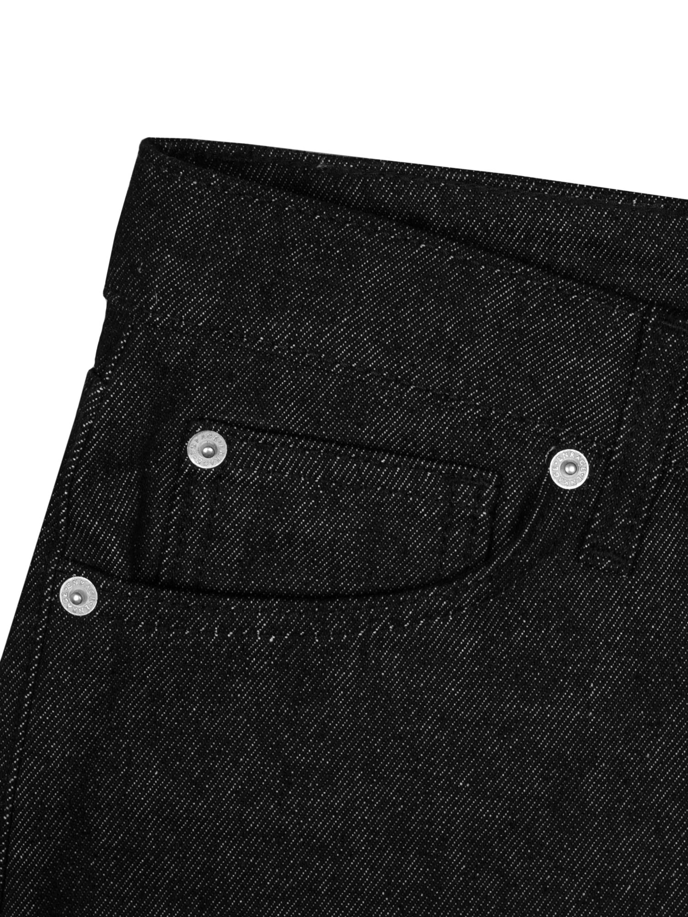 Bootcut Jean 'BOOTCUT' ENRAGE en noir