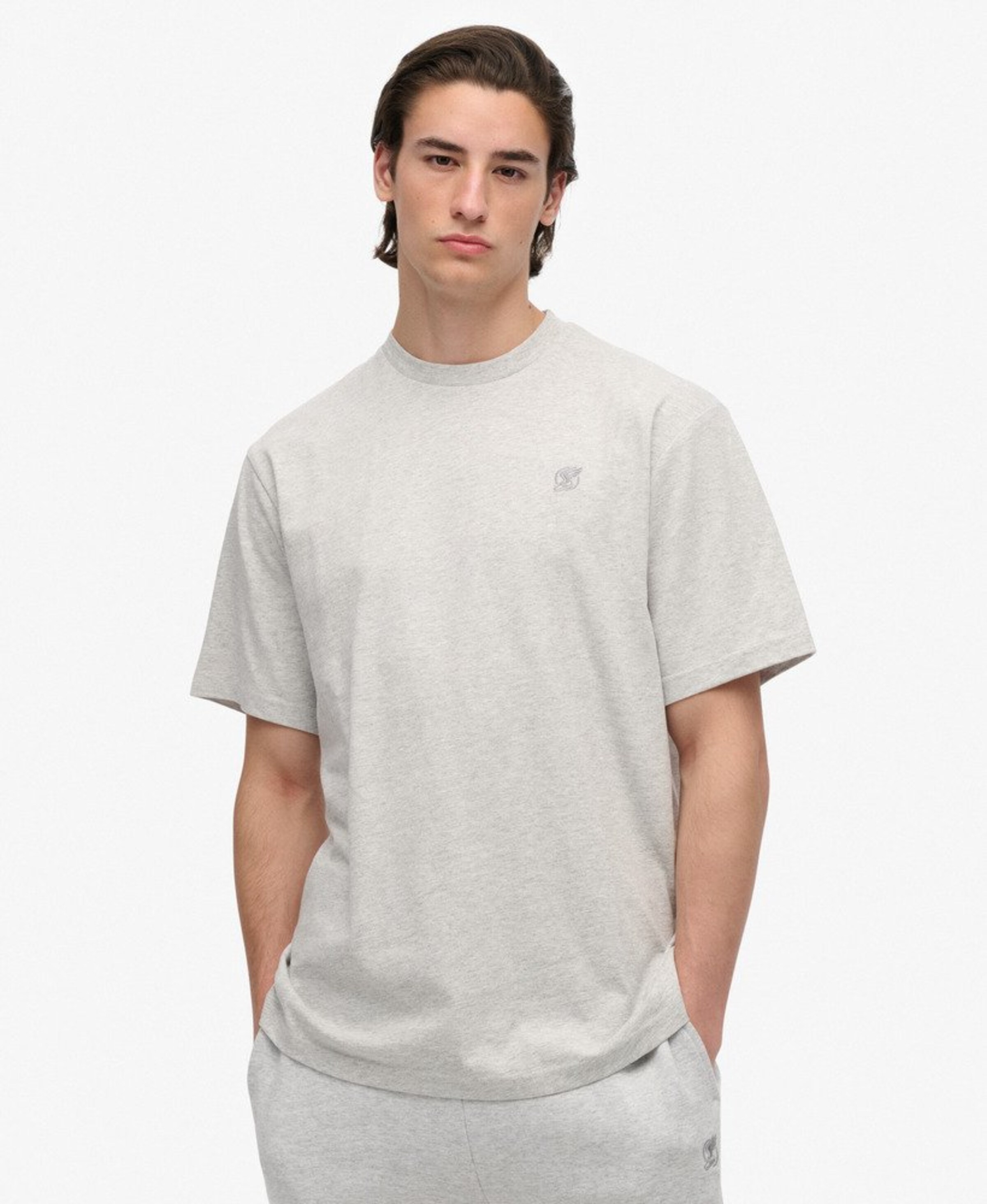 T-Shirt Superdry & Co en gris : devant