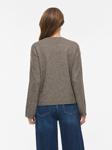 VILA Sweater 'VILiga' in Grey