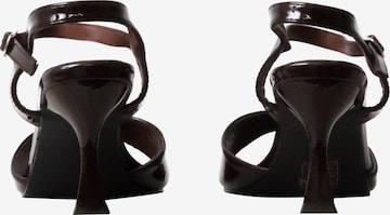 POTI PATI - Sandalias 'Supermodische Sandalen mit Absatz' en marrón