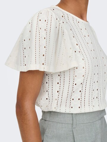 ONLY Shirt 'ONLRiverside' in Wit
