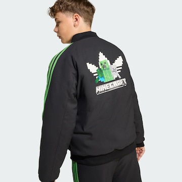 Veste mi-saison 'x Minecraft' ADIDAS ORIGINALS en noir