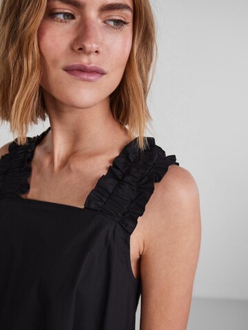 PIECES فستان صيفي 'Lori' بلون أسود