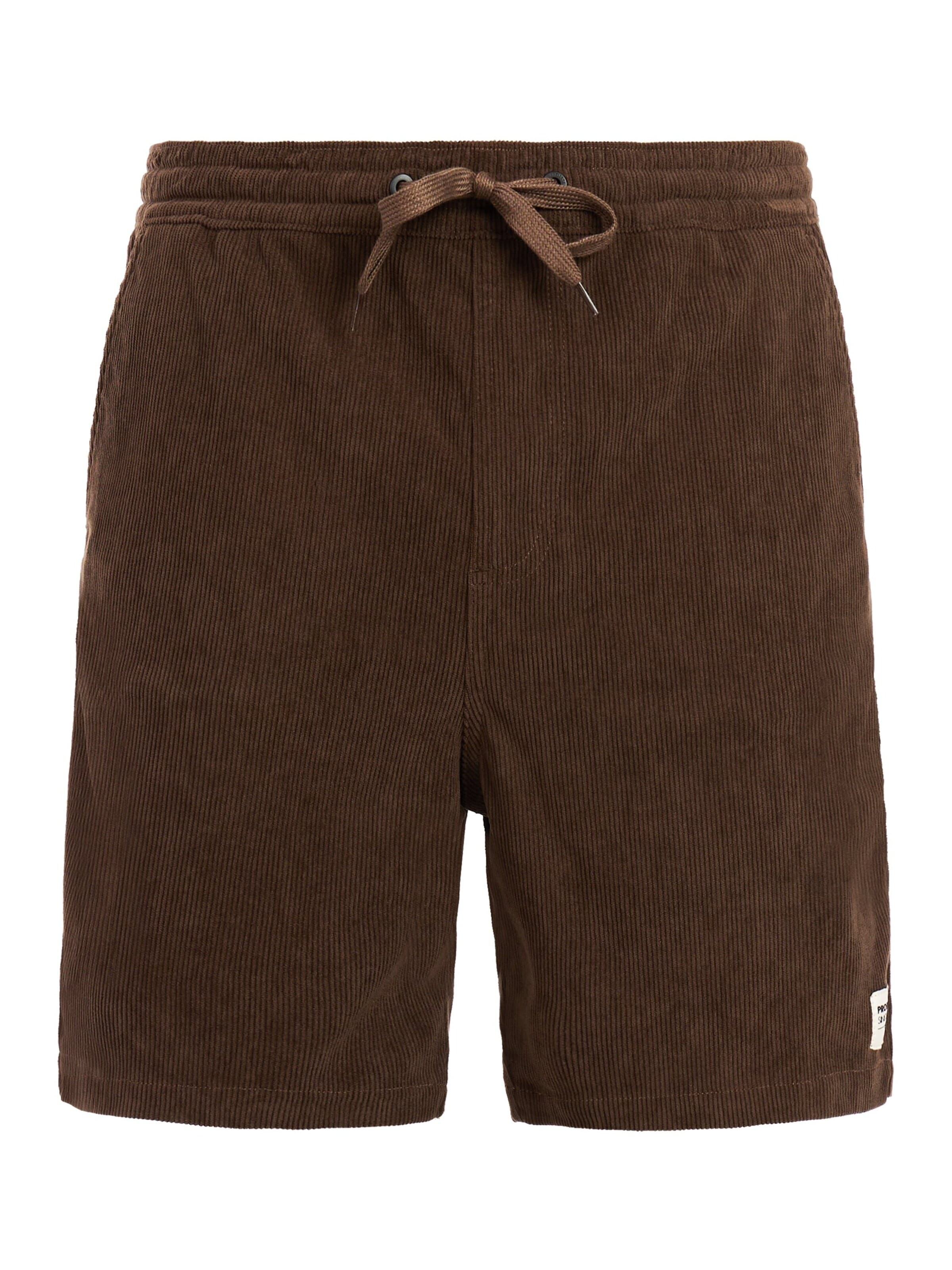 PROTEST Broek 'PRTUleyo' in Bruin: voorkant