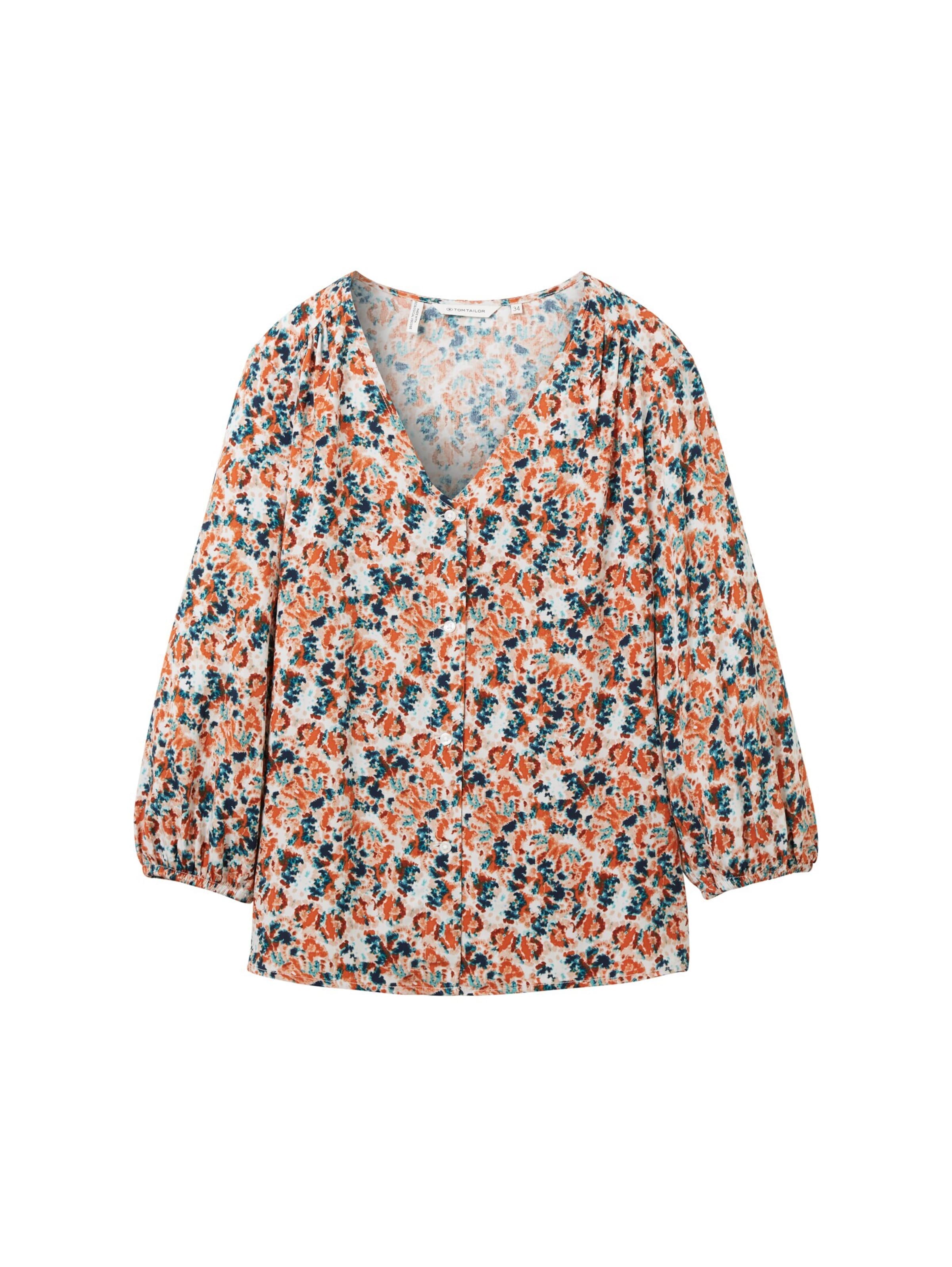 TOM TAILOR Bluse i rød: forside