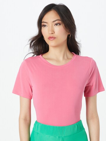 VILA Shirt in Roze: voorkant