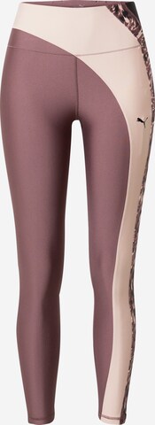 PUMA Skinny Sporthose in Lila: predná strana