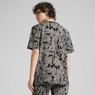 PUMA Shirt 'Ess Neture 2.0' in Zwart