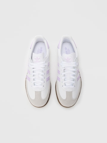 Sneaker 'SAMBA' de la ADIDAS ORIGINALS pe alb