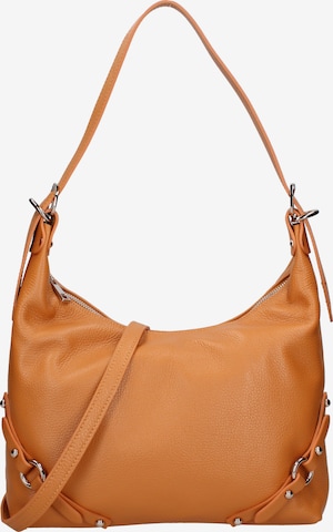 Viola Castellani Shoulder bag in Brown: front