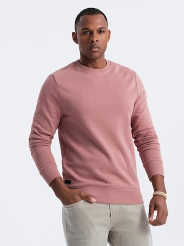 Ombre Mikina – pink: přední strana