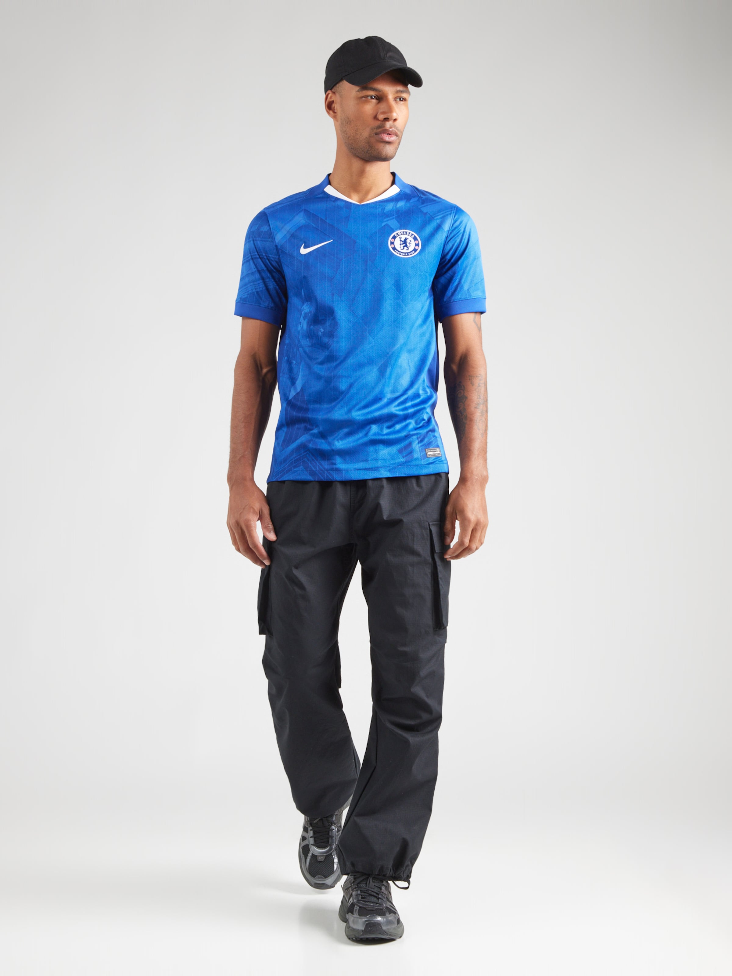 NIKE Jersey 'Chelsea London 25-26' in Blue, Cobalt Blue, Azure