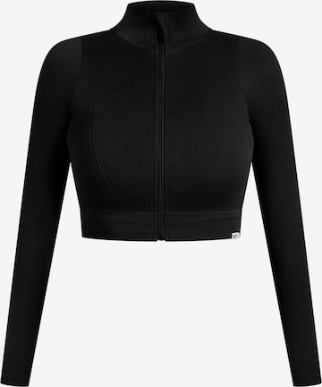 Smilodox Training jacket ' Slim Zeya ' in Black: front