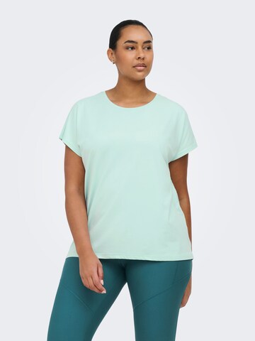 Only Play Curvy Performance shirt 'ONPAubree' in Blue: front