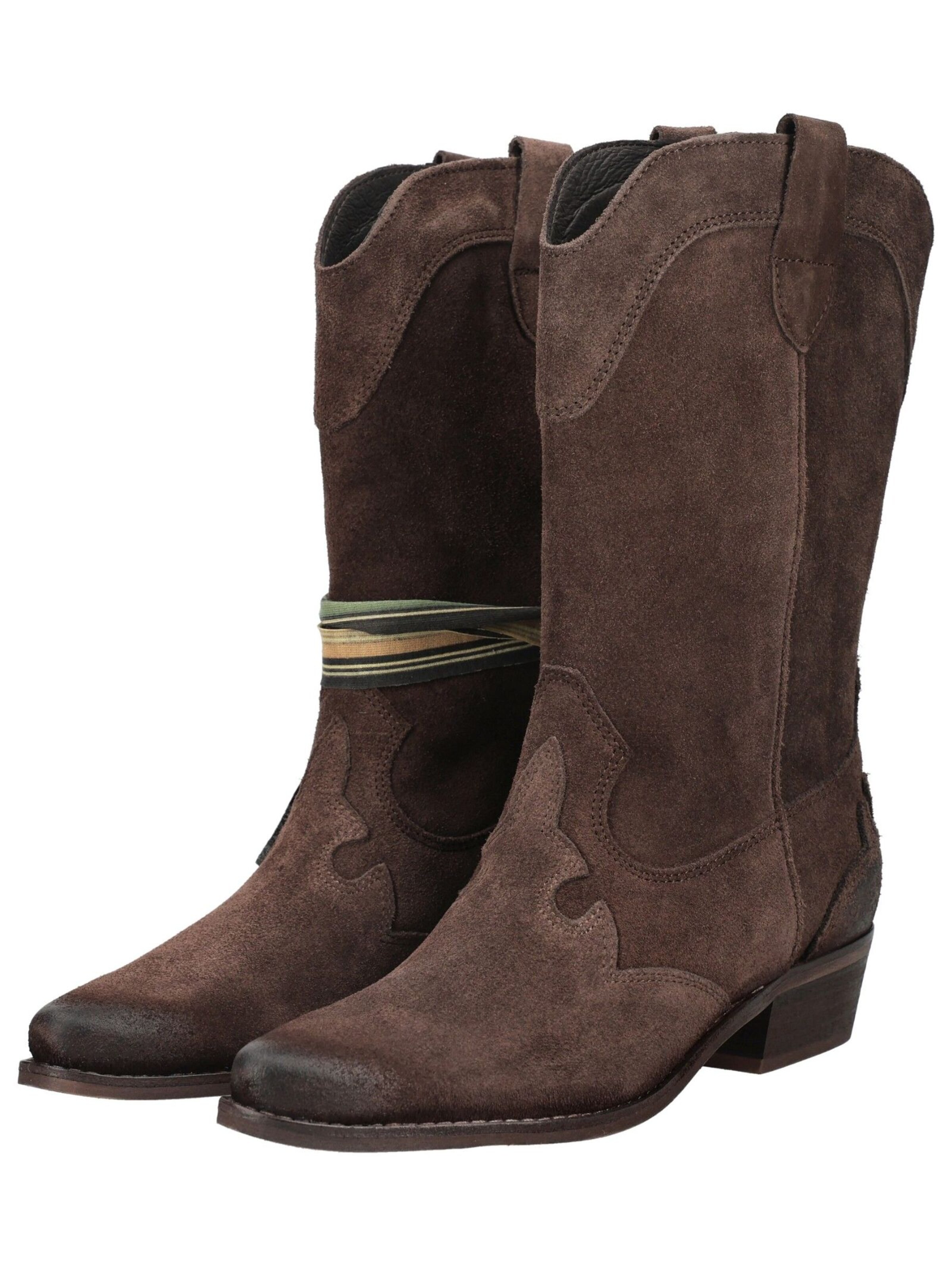 Bottes de cowboy FELMINI en marron