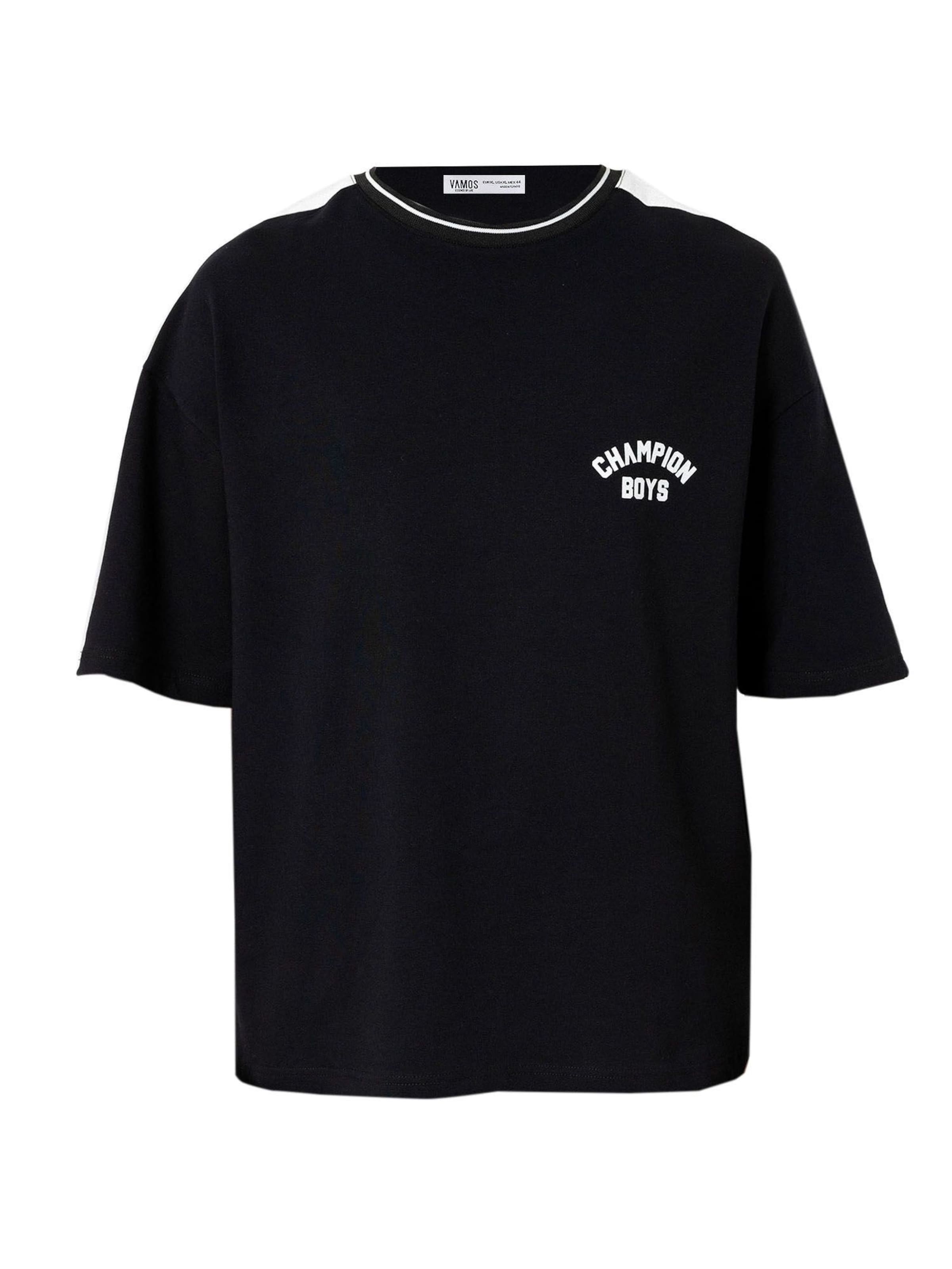 VAMOS CLO Särk, värv must: eest vaates