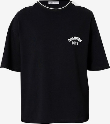 VAMOS CLO Μπλουζάκι σε μαύρο: μπροστά