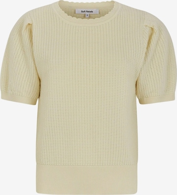 Soft Rebels Top 'May' in Beige: Vorderseite