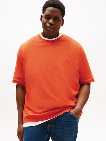 Maglietta 'ESS' di Tommy Hilfiger Big & Tall in arancione: frontale