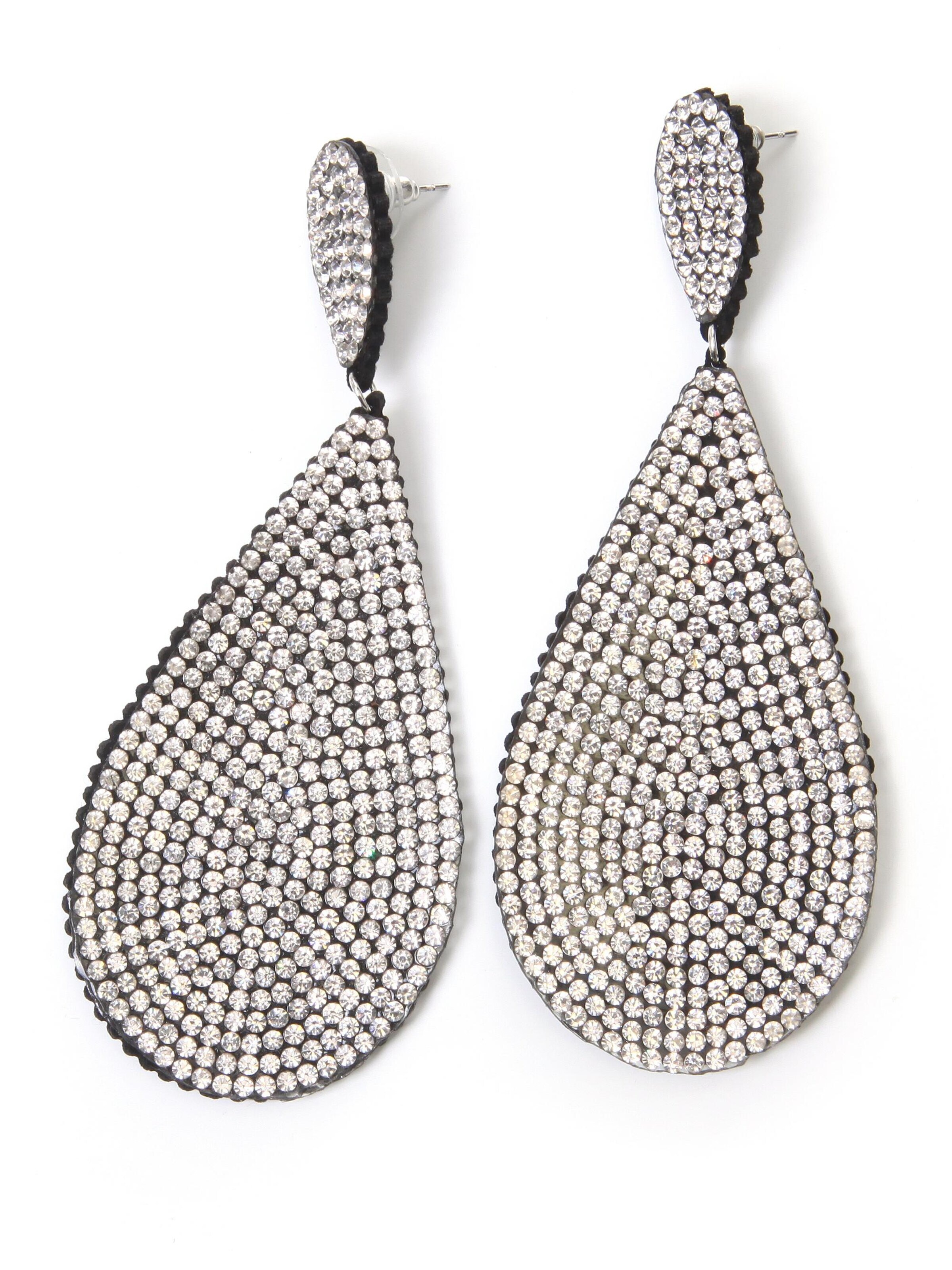 COLLEZIONE ALESSANDRO Earrings 'Palermo' in White: front