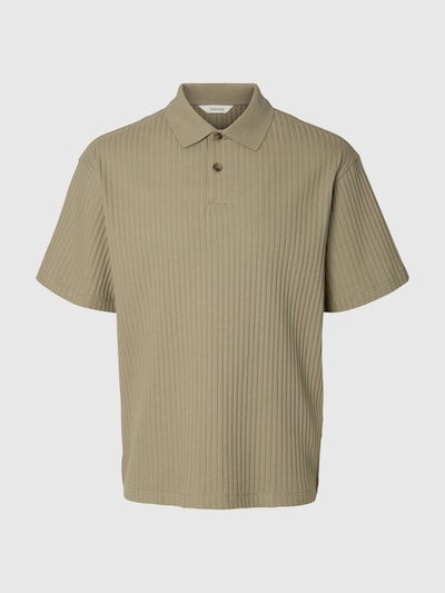 SELECTED Camiseta en L en caqui, Vista del producto