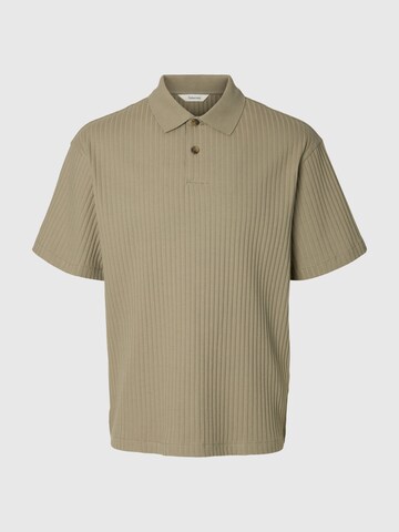 T-Shirt SELECTED en vert