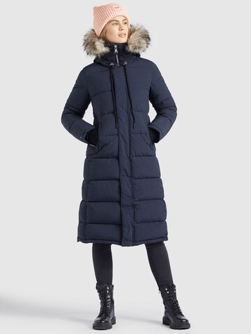 khujo Winter Coat in Blue